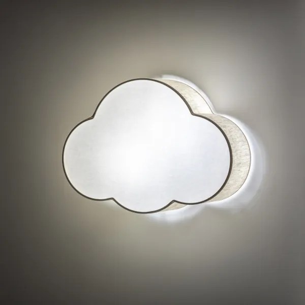Brilagi - Plafoniera per bambini NIMBUS MINI 2xE27/15W/230V 31x43 beige