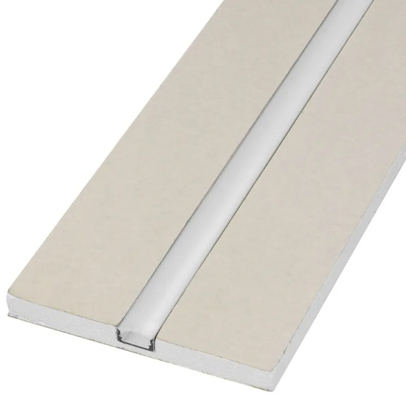 Cartongesso con Profilo in alluminio Integrato - Taglio di Luce LED Selezionare la lunghezza 2 Metri