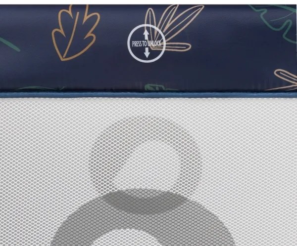 Lionelo - Box per bambini BONNIE Blue Navy