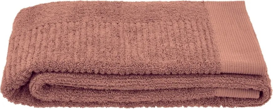 Asciugamano tipo terry rosso in cotone 50x100 cm Classic – Zone