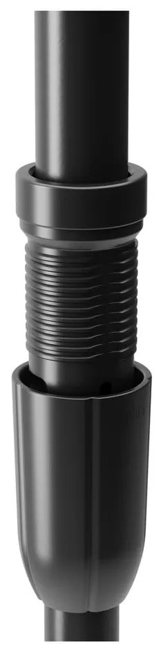 Telaio divisorio per tende nero opaco in acciaio Anywhere – Umbra