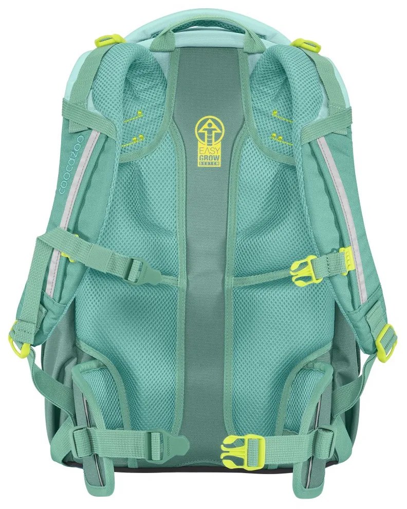 Zaino scuola coocazoo MATE, All Mint, certificato AGR
