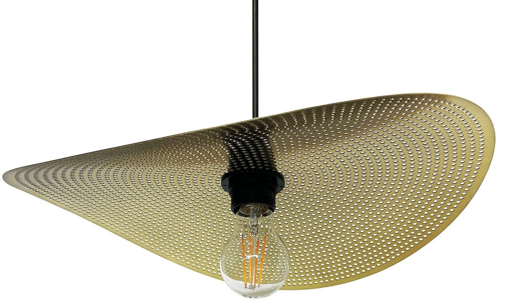 Lampada da soffitto APP1470-1CP BLACK/OLD GOLD