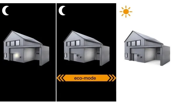 Steinel 065782 - Lampada da esterno con sensore crepuscolare 1xE27/60W/230V IP44