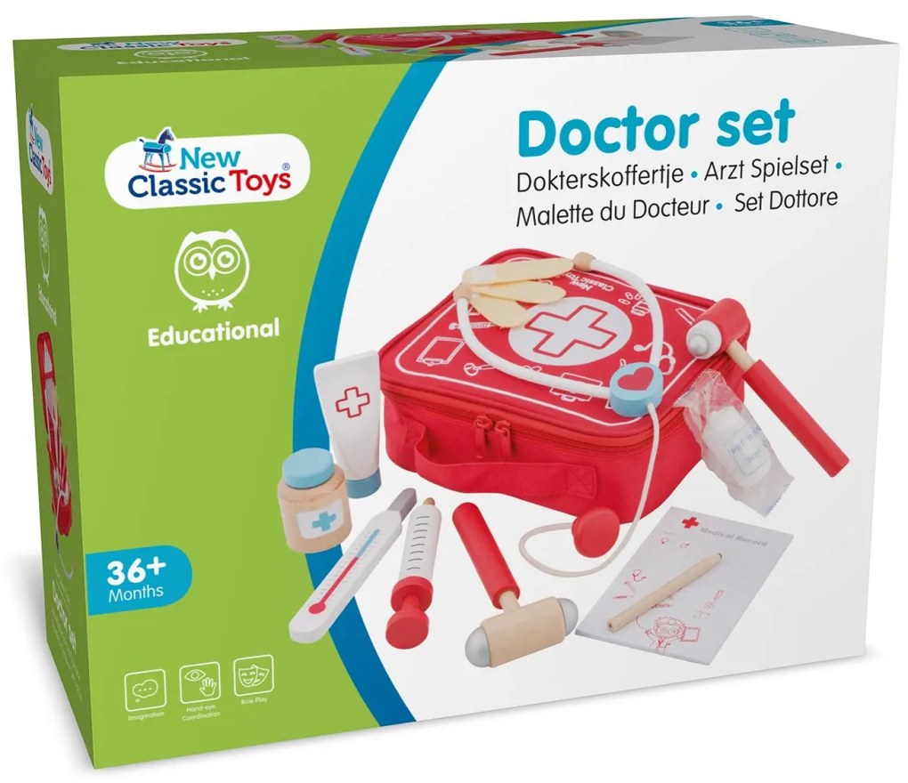 Set medico per bambini in valigetta