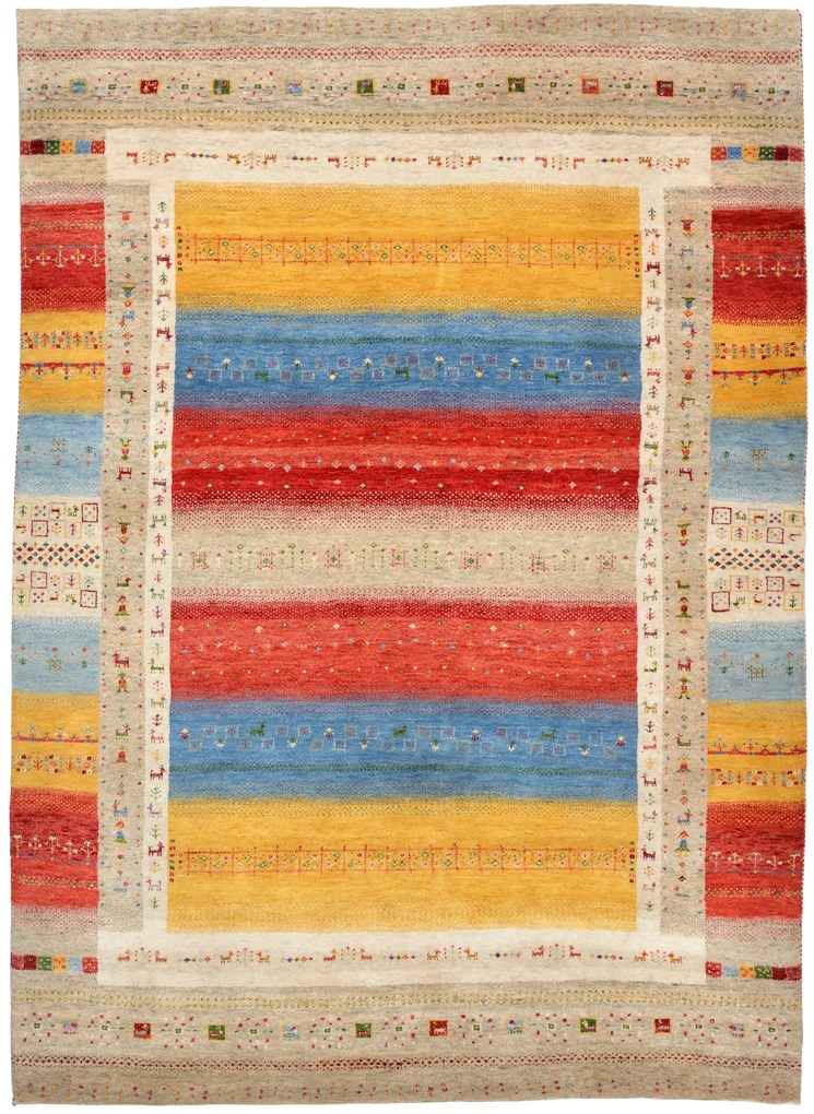 Loribaft Tappeto 240 x 170 (Indian) Annodato A Mano