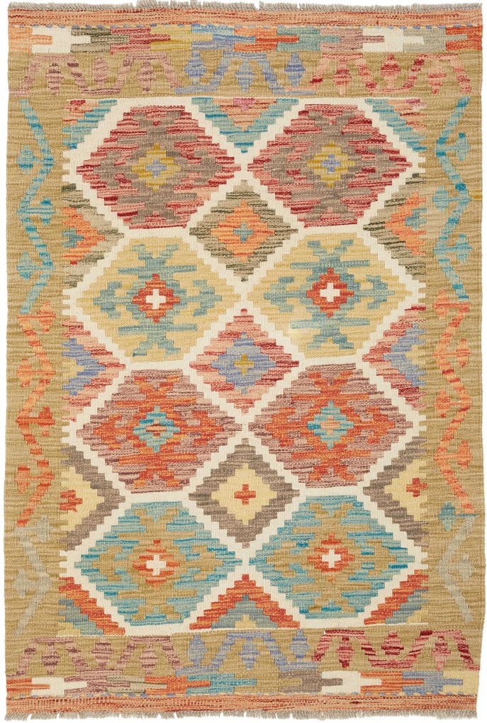 Kilim Tappeto orientale 90x120 (Pakistan) Tessuto A Mano