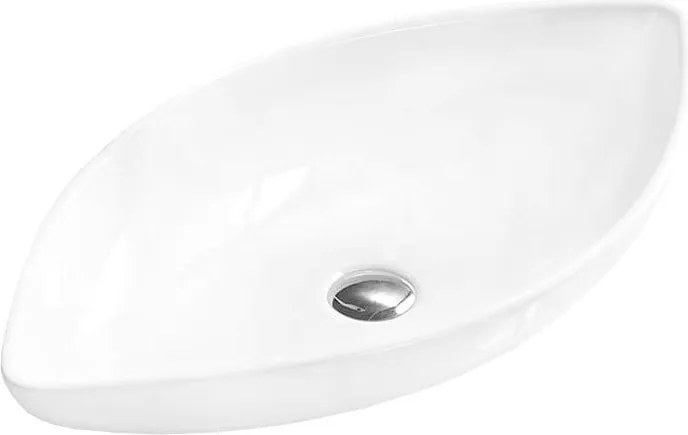 Mexen Ivone lavabo da appoggio 70 x 37 cm, bianco - 21487000