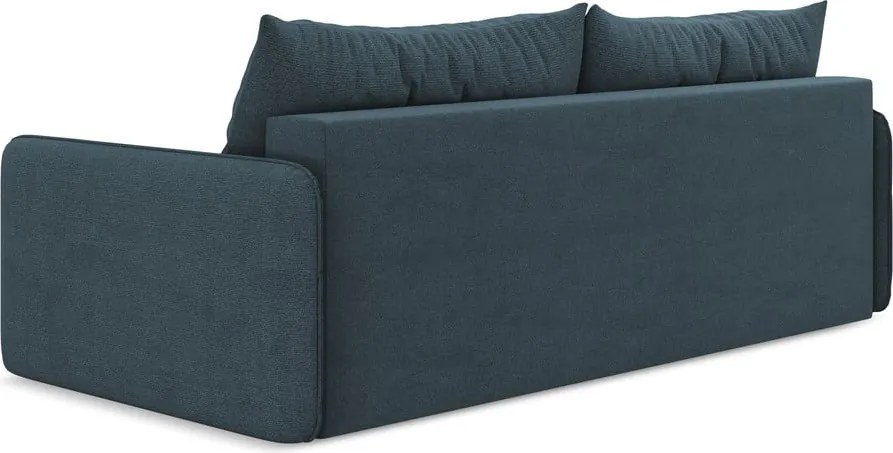 Divano blu allungabile/con contenitore 216 cm Nanea – Makamii