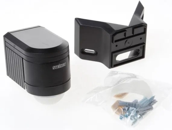 STEINEL 602710 - Sensore a parete a infrarossi per esterno IS240 antracite IP54