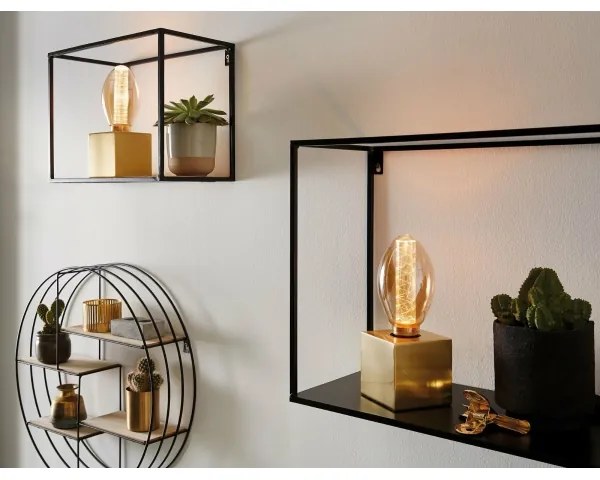 Paulmann  79728 - 1xE27/20W Lampada da tavolo DILJA 230V