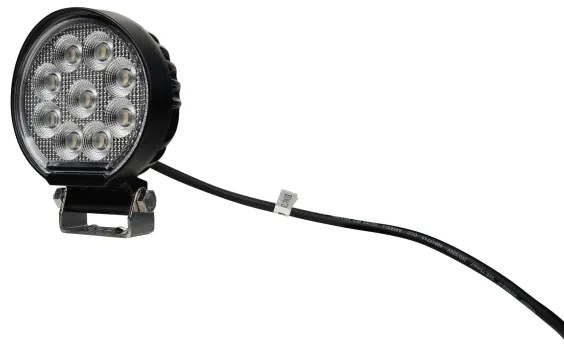 LED Faretto per macchina BLACK LED/36W/10-30V IP69 5700K arrotondato