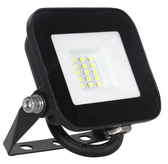 Faro LED 10W IP65 100lm/W - con OSRAM chip LED Colore Bianco Caldo 2.700K