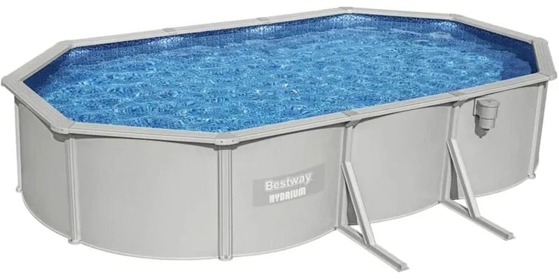 Telaio Piscina Fuori Terra Ovale Hydrium 610x360x120 cm Bestway