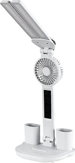 Rabalux 74030 - Lampada da tavolo LED dimmerabile con ventola NOVILO LED/7W/5V