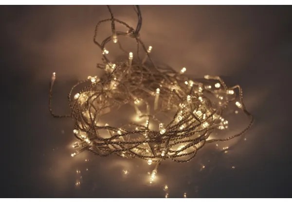 Solight 1V401-WW-LED Tenda natalizia da esterno 360xLED/8 funzioni 15m IP44 bianco caldo