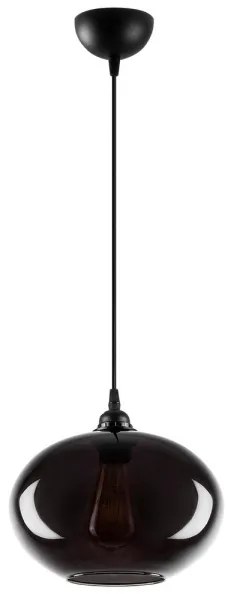 Lampadario su corda SMOKED 1xE27/40W/230V