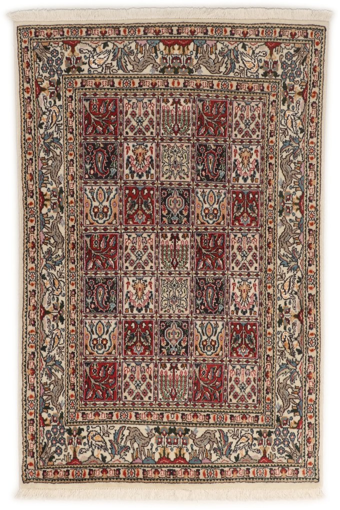 Moud Tappeto 150x100 (Iran) Annodato A Mano