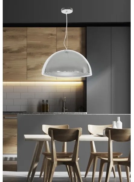 Lampadario a sospensione con filo DORADA 1xE27/60W/230V cromo