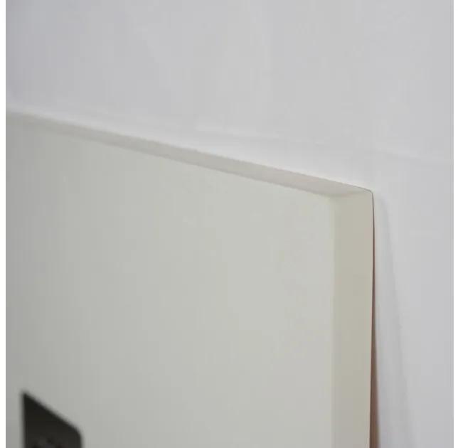 Piatto doccia in mineralmarmo 70x100 cm beige effetto pietra con griglia e piletta sifonata