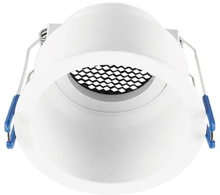 Plafoniera incasso GU10 Ø 9 cm bianco