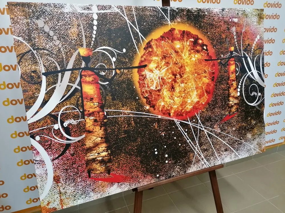 Quadro su tela – Sole africano