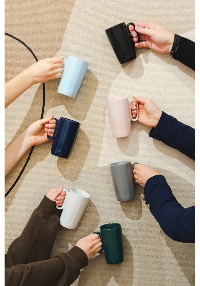 Tazze in set per espresso in verde scuro in gres 2 pz 80 ml Fuori – Vialli Design