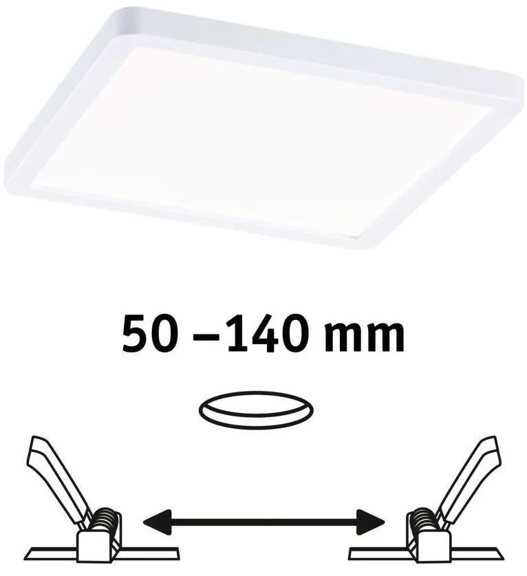 Paulmann 93059 - Lampada da incasso AREO LED 13W, IP44, dimmerabile, per bagno, 230V