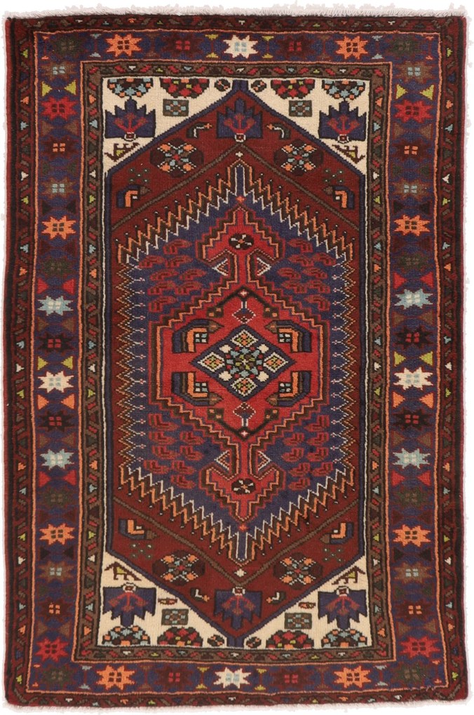 Hamedan Tappeto persiano 100 x 150 (Iran) Annodato A Mano