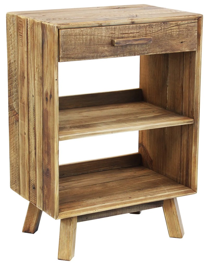 PINUS - comodino in pino riciclato