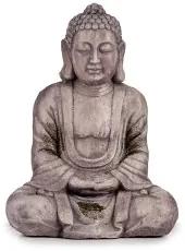 Statua Decorativa da Giardino Buddha Grigio Poliresina (25 x 57 x 42,5 cm)