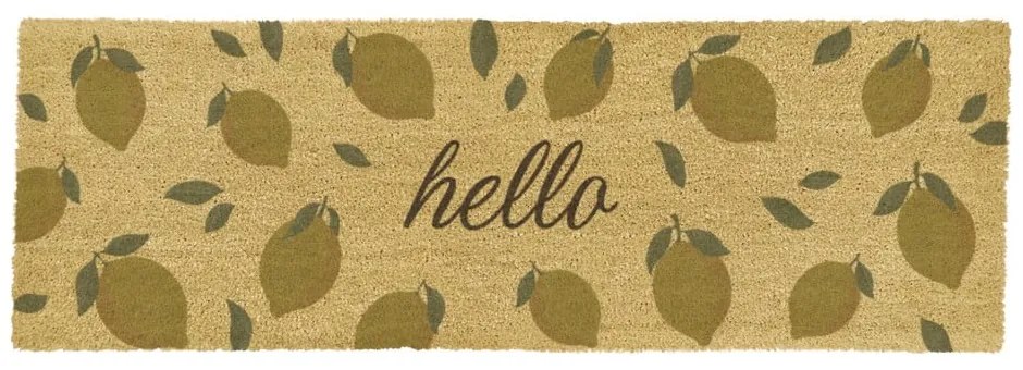 Zerbino in fibre di cocco 40x120 cm Hello Lemons – Artsy Doormats