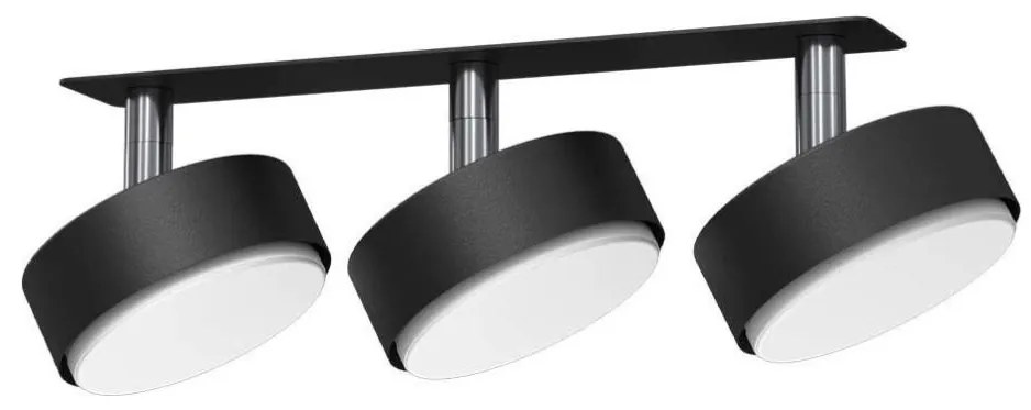 Brosline 3262 - Faretto da incasso per controsoffitto DROP 3xGX53/9W/230V nero
