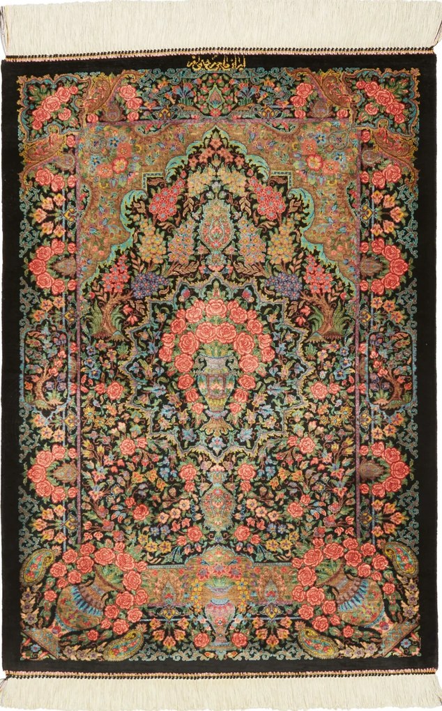 Ghom Tappeto persiano 60 x 90 (Iran) Annodato A Mano