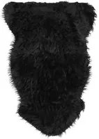 Tappeto peloso 70x110 cm Sheep Long nero