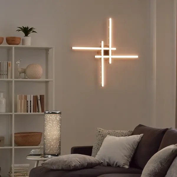 Briloner 3519-045 - Lampadario a plafone LED REY 4xLED/6W/230V