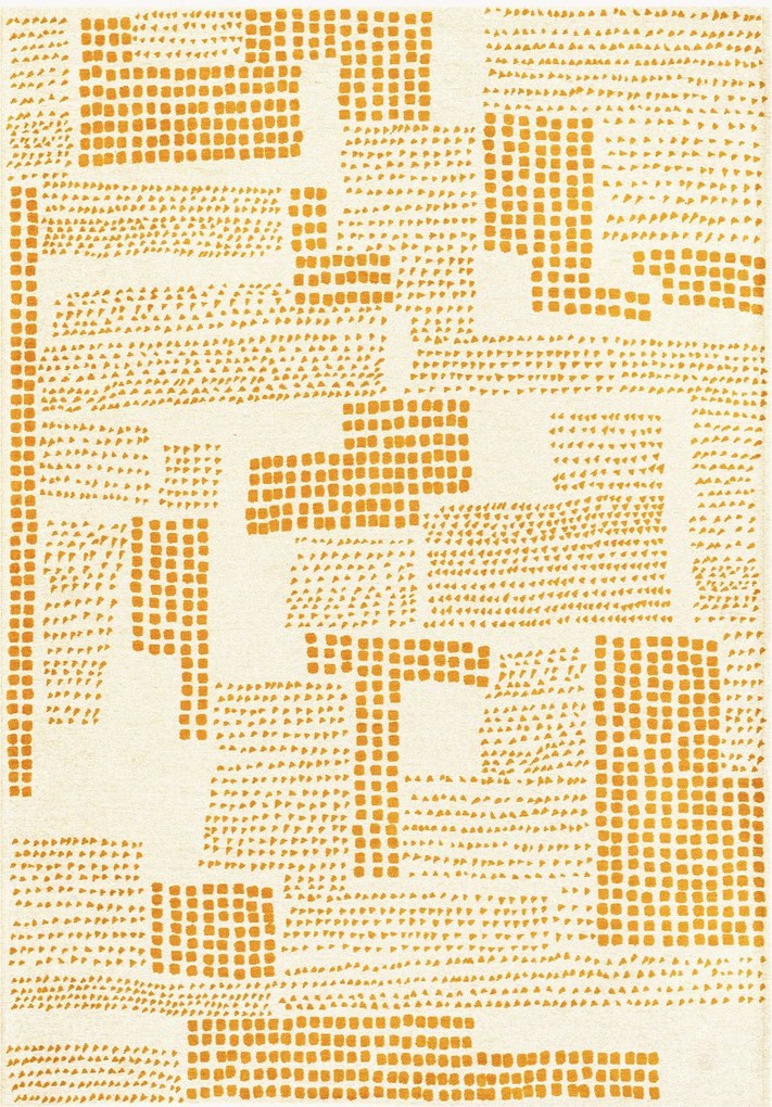 Tappeto jacquard lavabile da interno-esterno Zen Garden