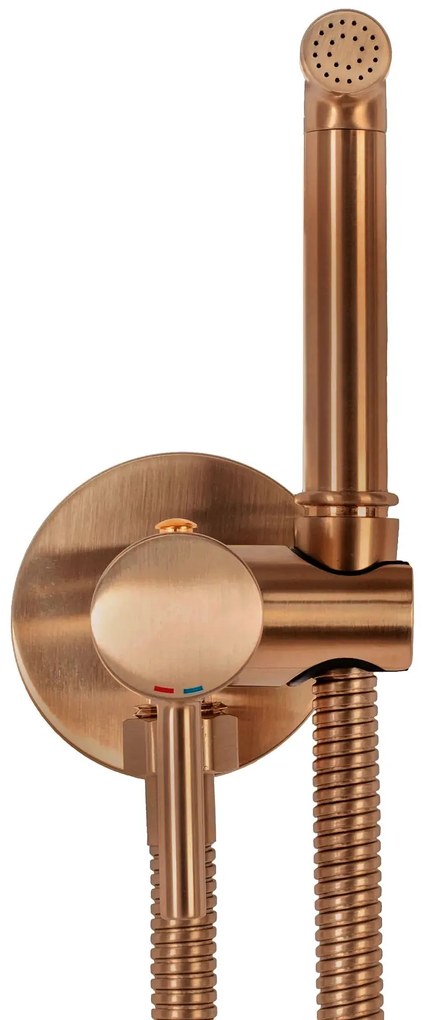 Rubinetto bidet Rea Lungo Loop Copper Brush