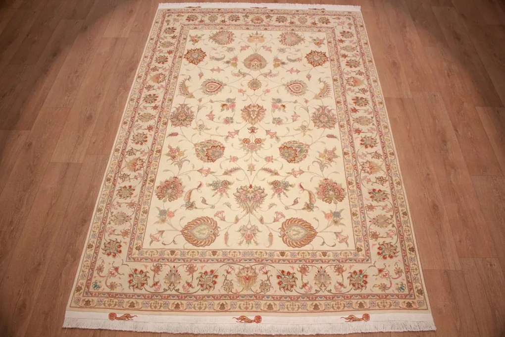 Tabriz Tappeto 240x170 (Iran) Annodato A Mano