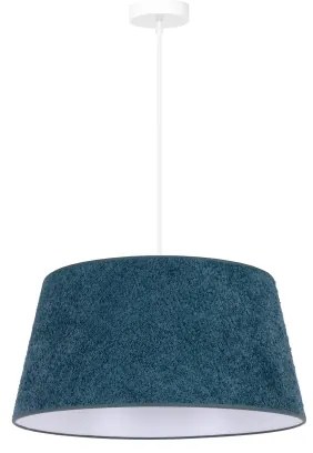 Duolla - Lampadario a sospensione con filo BOUCLE 1xE27/15W/230V diametro 50 cm turchese