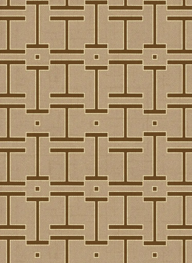 Coordonne Carta da parati Grid - Sand