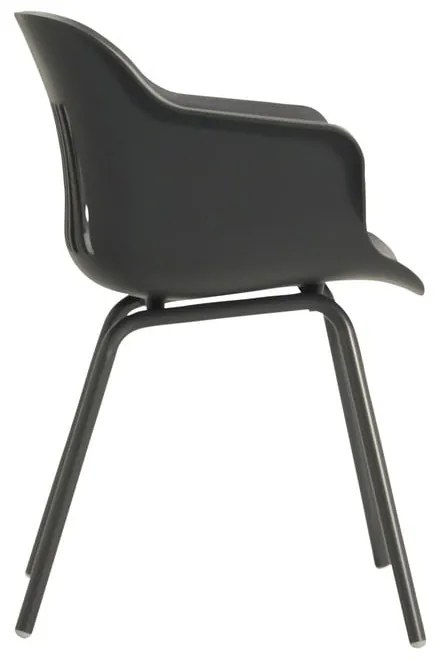 Set di 2 sedie da giardino in plastica grigio scuro Jill Rondo - Hartman