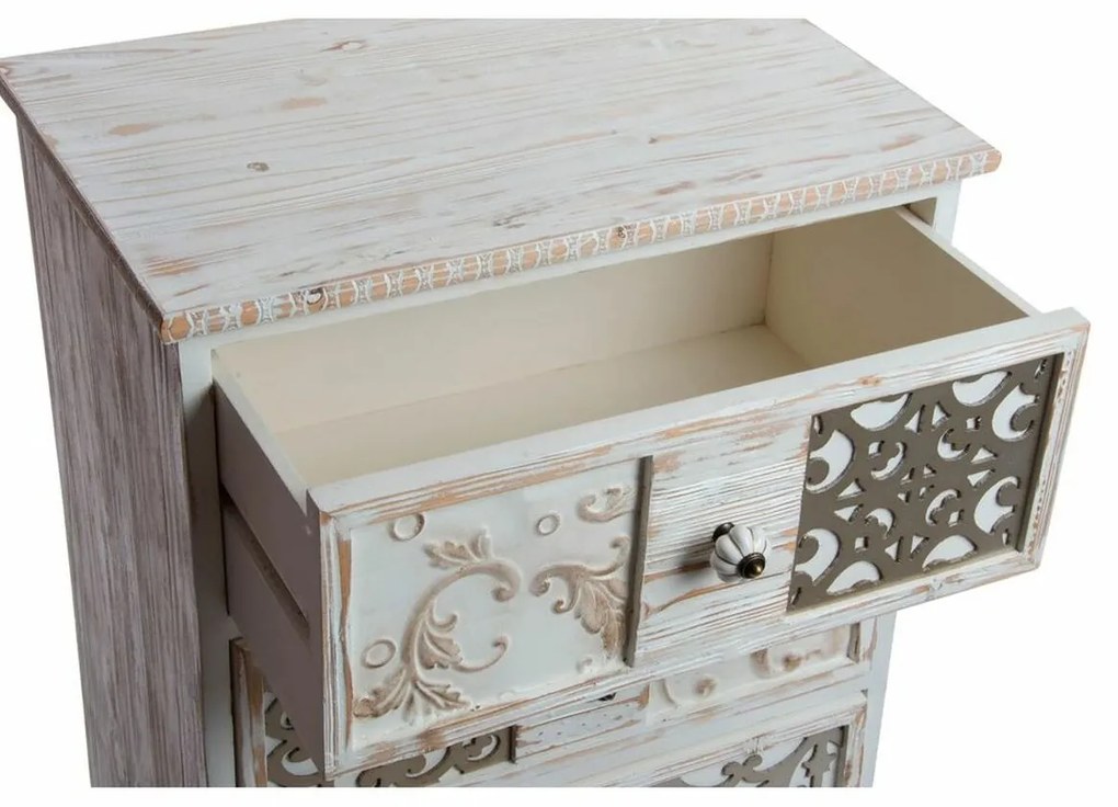 Cassettiera DKD Home Decor 51,4 x 34,2 x 90,6 cm Beige Legno Arabo