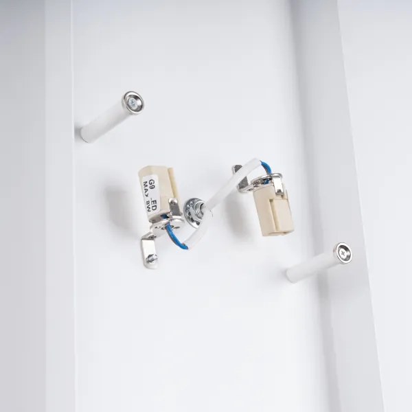 Sollux SL.1352 - Applique DURLIN 2xG9/8W/230V bianco