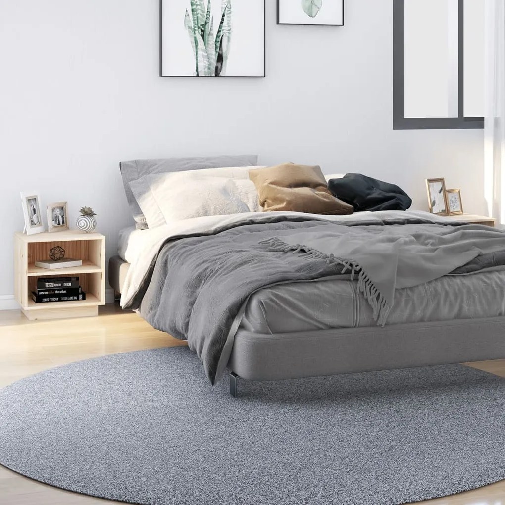 Comodini 2 Pz 40x34x40 Cm İn Legno Massello Di Pino /