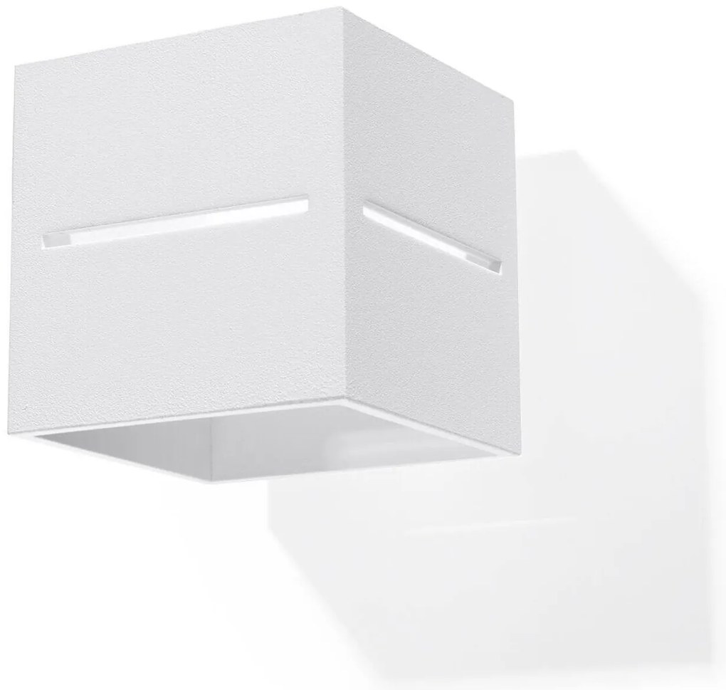 Applique da Parete in Alluminio LOBO G9 White Bidirezionale da interno
