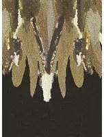 Eijffinger Carta da parati panoramica Fancy Feather - Black