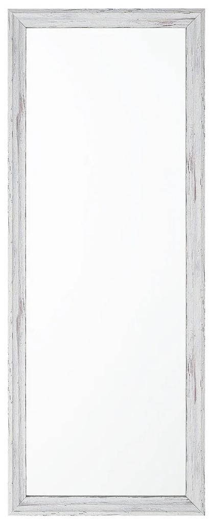 Specchio da parete in colore bianco 50 x 130 cm BENON Beliani