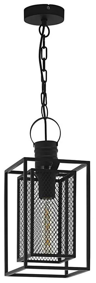 Eglo 43039 - Lampadario a sospensione con catena APETON 1xE27/60W/230V