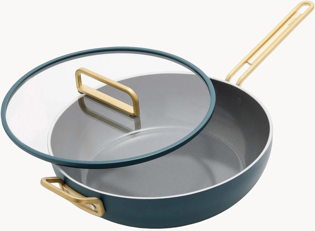 Padella con rivestimento antiaderente e coperchio Alu